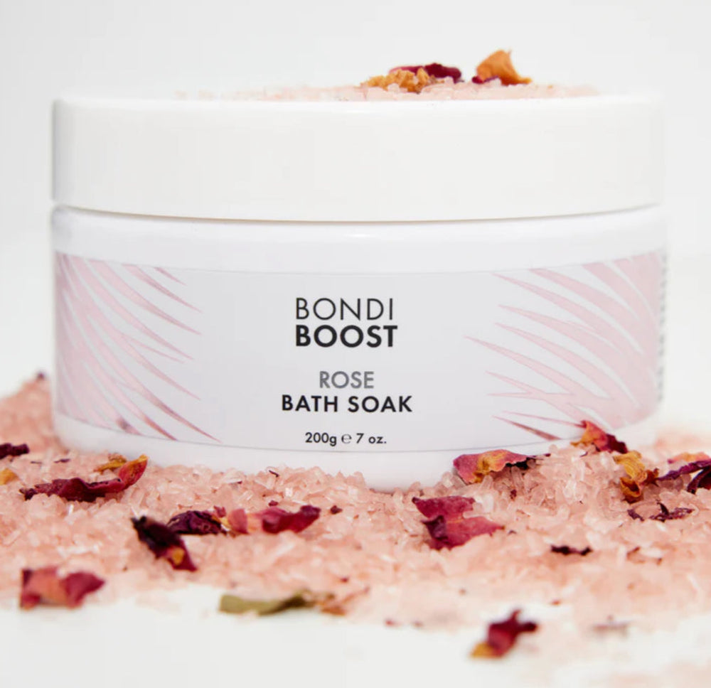 Bondi Boost Rose Bath Soak 200g