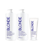 Hi Lift BLONDE Pack Shampoo Conditioner & BLONDE 1 Minute Treatment Pack 2x1L + 200ml