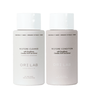ORI LAB Restore Cleanse & Condition (2x300ml) - AtsiHairSupplies