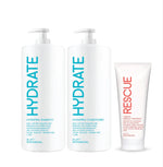 Hi Lift HYDRATE Shampoo & Conditioner & RESCUE Treatment Trio Pack 2x1L + 200ml