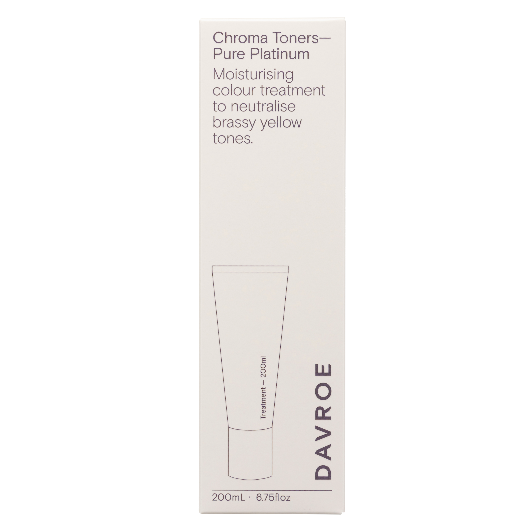 Davroe Chroma Pure Platinum Colour Treatment 200ml
