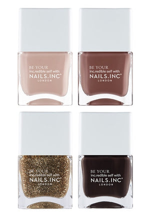 NAILS.INC LONDON Cute But Cookie 4-Piece Cookie-Scented Nail Polish Set