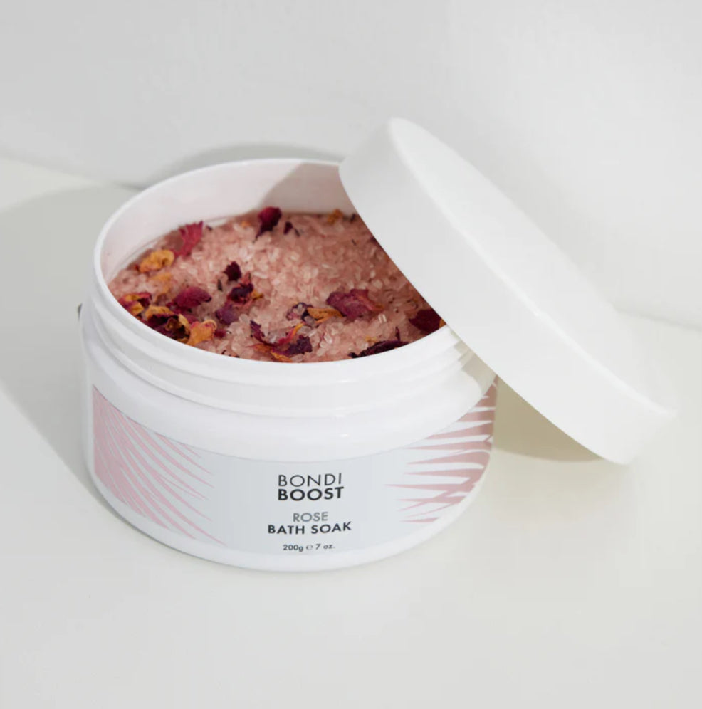 Bondi Boost Rose Bath Soak 200g