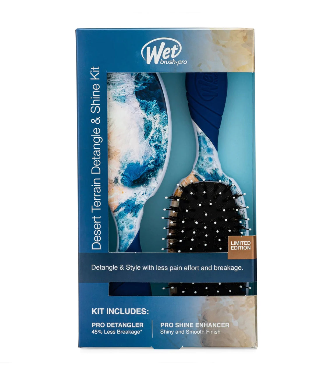 Wet Brush Desert Terrain Detangle & Shine Kit