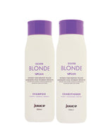 Juuce Silver BLONDE Intense Toning Shampoo and Conditioner 2x300ml