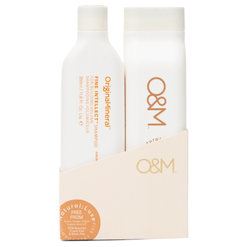 O&M Fine Intellect Shampoo Conditioner 350ml Pack - AtsiHairSupplies